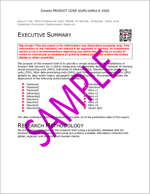 表紙:AWS Annapurna Labsによる世界のAI、コンピューティング、データ、量子プロセッサの導入分析