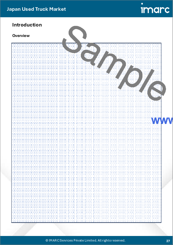 サンプル2：日本の中古トラック市場レポート：車種別、販売チャネル別、エンドユーザー別、地域別2026-2034年