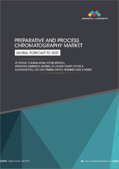 表紙：分取・プロセス用クロマトグラフィーの世界市場：製品タイプ別、用途別、エンドユーザー別、地域別 - 2031年までの予測