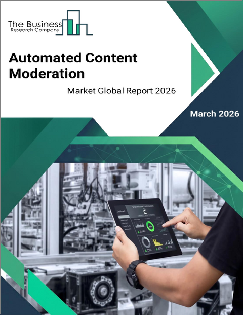 表紙：自動化コンテンツモデレーションの世界市場レポート 2026年