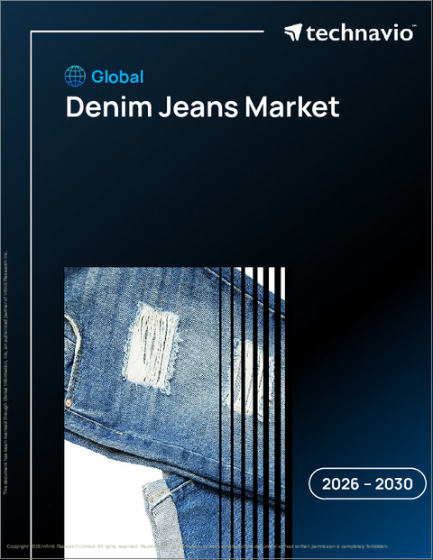 表紙：デニムジーンズの世界市場 2026年～2030年