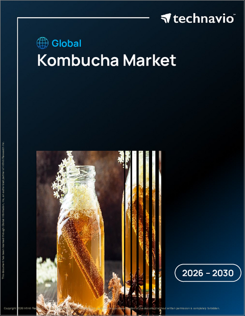 表紙：コンブチャの世界市場 2026年～2030年