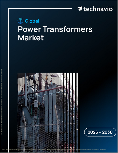表紙：電力変圧器の世界市場 2026年～2030年