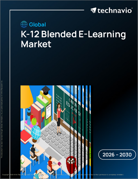 表紙：K-12混合型電子学習の世界市場 2026年～2030年