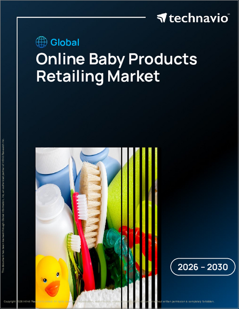 表紙：オンラインベビー用品小売の世界市場 2026年～2030年