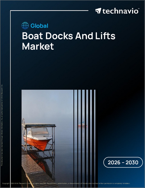 表紙：ボートドックとリフトの世界市場 2026年～2030年