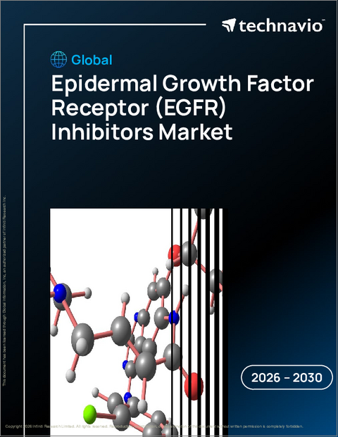 表紙：エピデルマル成長因子受容体（EGFR）阻害剤の世界市場 2026年～2030年