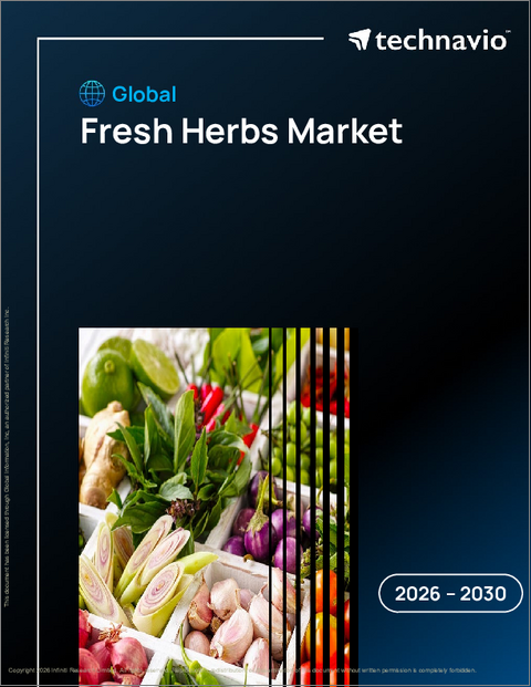 表紙：フレッシュハーブの世界市場 2026年～2030年