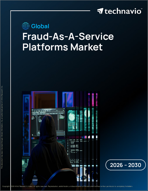 表紙：詐欺としてのサービスプラットフォームの世界市場 2026年～2030年