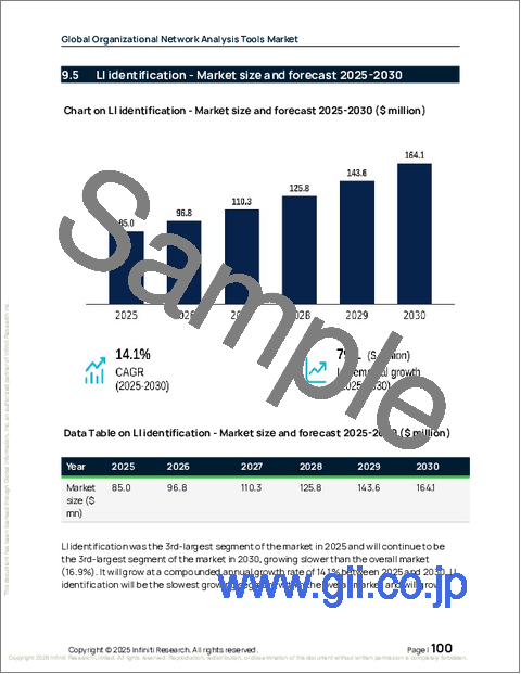 サンプル2：組織ネットワーク分析ツールの世界市場 2026年～2030年