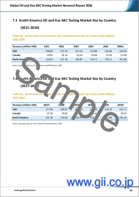 サンプル2：「世界の石油・ガス業界におけるMIC試験市場調査レポート2026」