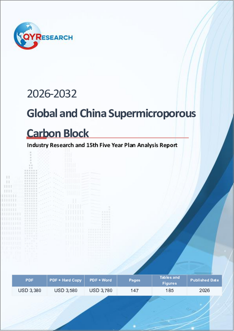 表紙：世界および中国のスーパーマイクロポーラスカーボンブロック産業調査および第15次5カ年計画分析レポート