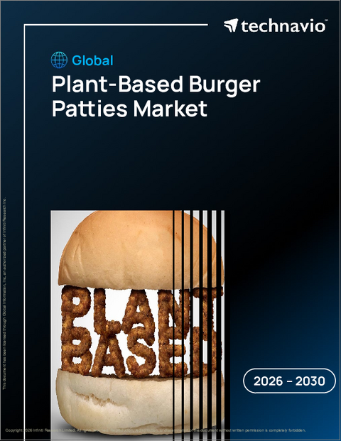 表紙:植物由来バーガーパティの世界市場 2026年~2030年