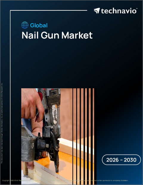 表紙：ネイルガンの世界市場 2026年～2030年