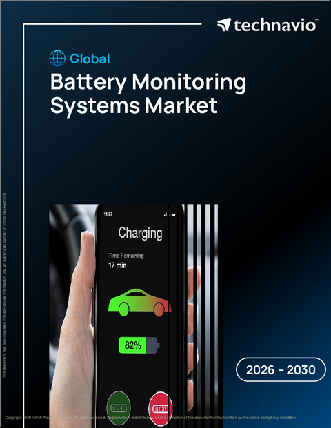 表紙：バッテリー監視システムの世界市場 2026年～2030年