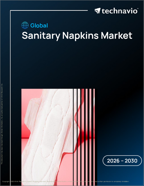 表紙：サニタリーナプキンの世界市場 2026年～2030年