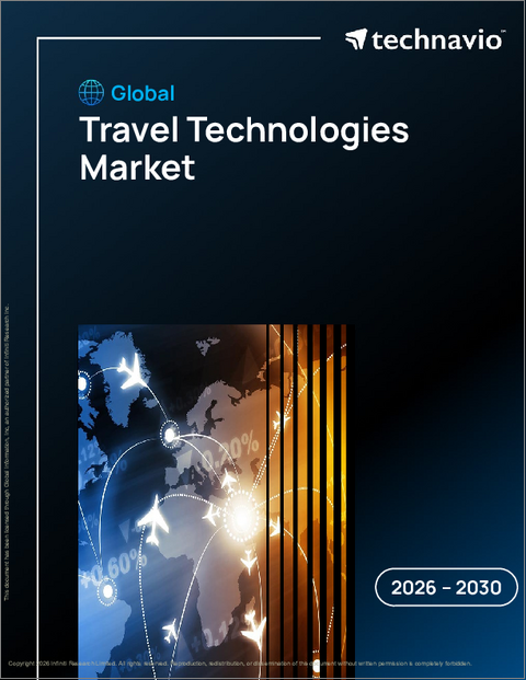 表紙：旅行技術の世界市場 2026年～2030年