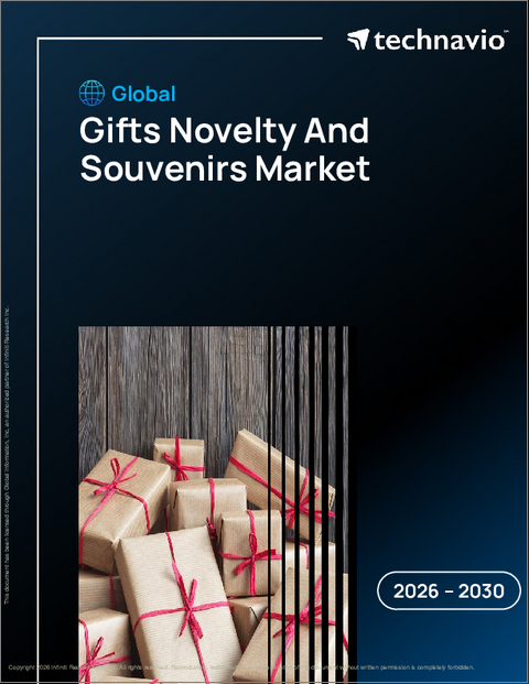 表紙:ギフトの新奇品および土産品の世界市場 2026年~2030年