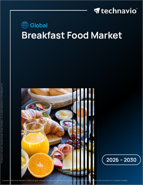 表紙：朝食食品の世界市場 2026年～2030年
