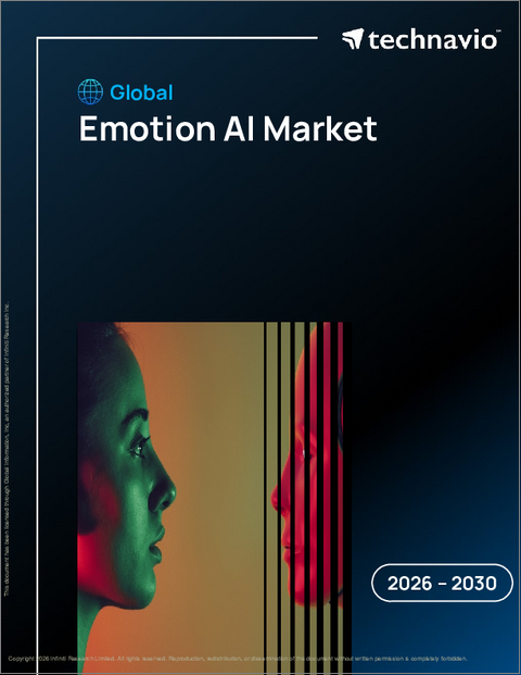 表紙:感情AIの世界市場 2026年~2030年
