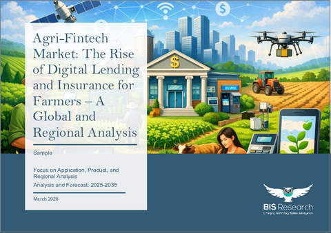 表紙：アグリフィンテック市場：農家向けデジタル融資・保険の台頭―世界のおよび地域別分析：用途別、製品別、地域別 - 分析と予測（2025年～2035年）