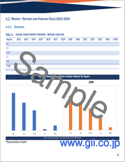 サンプル1：eFuse（電子ヒューズ）の世界市場規模、シェア、動向および成長分析レポート、2026年～2034年