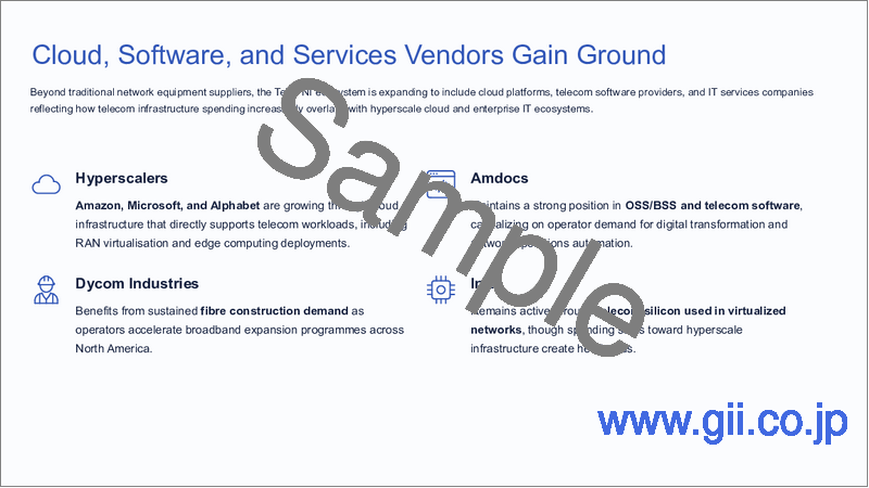 サンプル1：通信業界の主要ベンダー (2025年第4四半期)：AIが需要構造を変革する中、市場回復の勢いが加速 - Huaweiの影響を受けつつも、AI需要の加速により通信機器市場は2025年を堅調に締めくくる