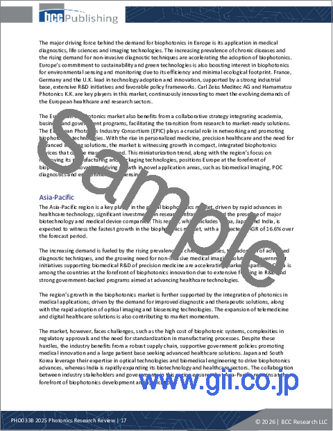 サンプル1：フォトニクスの調査レビュー：2025年