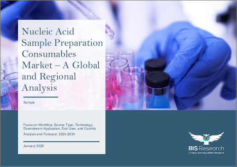 表紙：核酸サンプル調製用消耗品市場 - 世界のおよび地域別分析：ワークフロー別、由来別、技術別、下流用途別、エンドユーザー別、および国別 - 分析と予測（2025年～2035年）