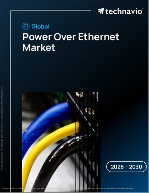 表紙：PoE（Power-Over-Ethernet）の世界市場 2026年～2030年