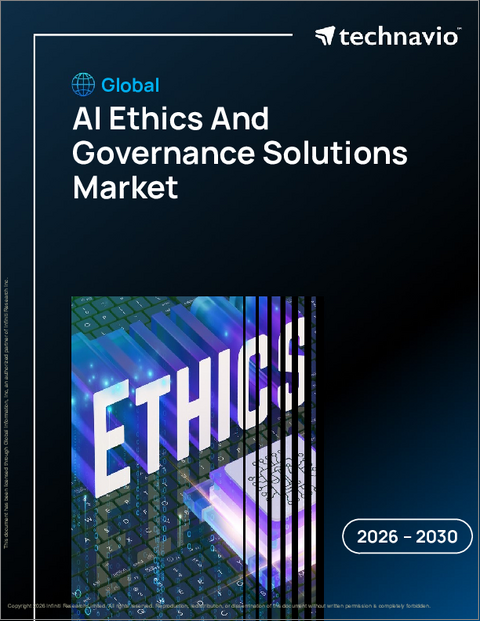 表紙：AI倫理とガバナンスソリューションの世界市場 2026年～2030年