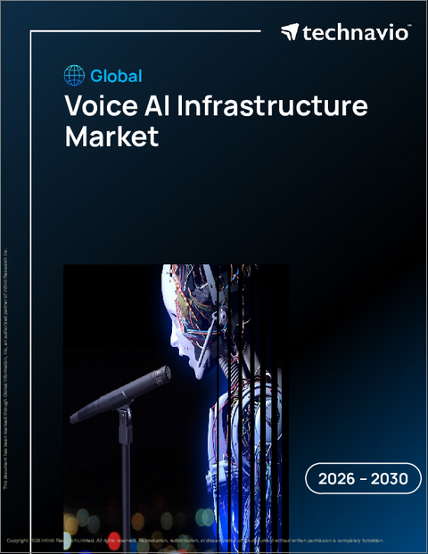 表紙:音声AIインフラの世界市場 2026年~2030年