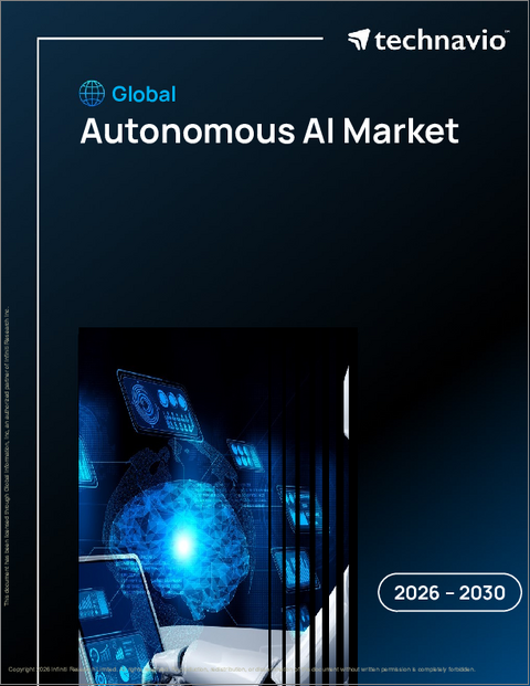 表紙:自律型AIの世界市場 2026年~2030年