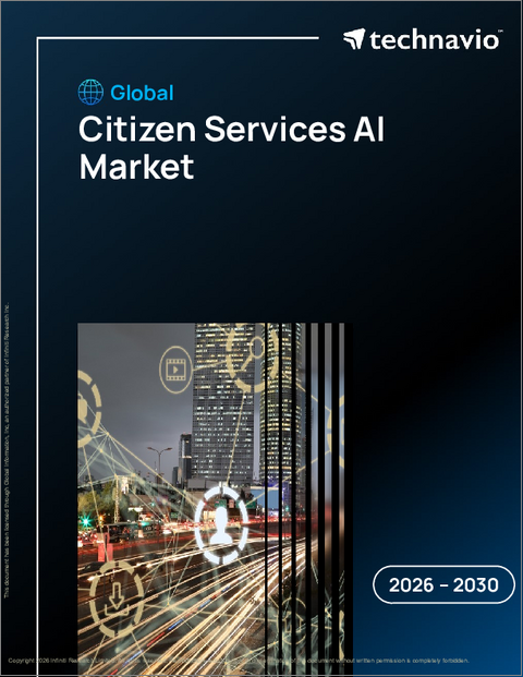 表紙:市民サービスAIの世界市場 2026年~2030年