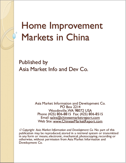 表紙：住宅リフォームの中国市場