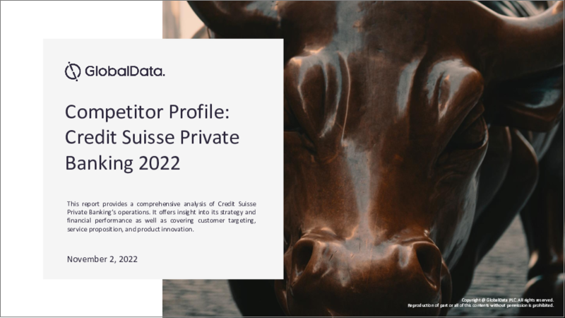表紙：Credit Suisse Private Banking：競合のプロファイル